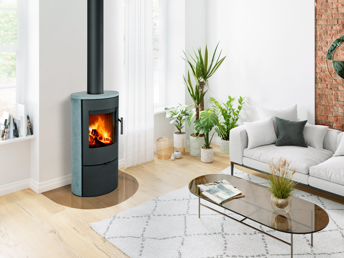 Romotop Evora krbové kachle s mastencovým obkladom dizajnové